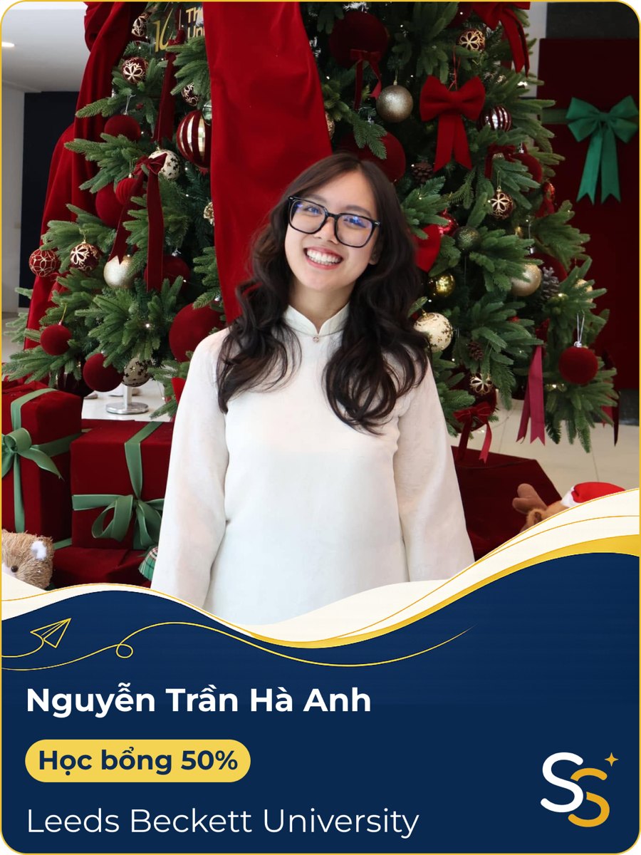 Nguyễn Trần Hà Anh, học bổng 50%, Leeds Beckett University
